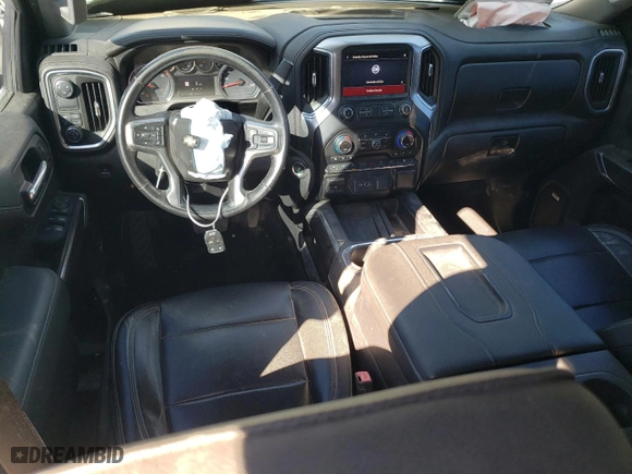 2019 Chevrolet Silverado 1500 LTZ with VIN 3GCPWEED8KG154203, listed as a Copart auction lot 83456524 with 60,336 mi miles and Salvage Title. Bid and sale history available at carsss.com. Image 8.