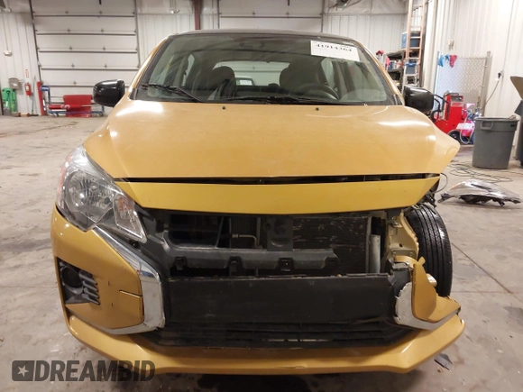 2023 Mitsubishi Mirage Black Edition with VIN ML32AWHJ0PH001038, listed as a IAAI auction lot 41914364 with 25,165 mi miles and . Bid and sale history available at DreamBid. Image 13.