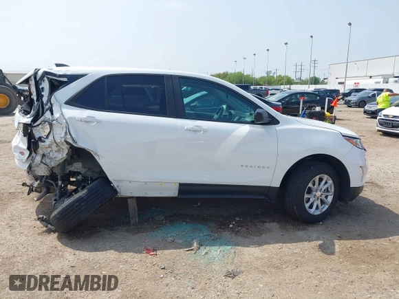 2020 Chevrolet Equinox LS with VIN 3GNAXHEV2LS704031, listed as a IAAI auction lot 41919389 with 51,003 mi miles. Bid and sale history available at carsss.com. Image 14.