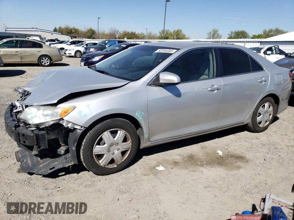 2014 Toyota Camry L with VIN 4T1BF1FK7EU455476, listed as a Copart auction lot 50594085 with 159,969 mi miles and Salvage Title. Bid and sale history available at carsss.com. Image 1.