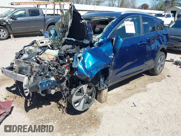 2019 Kia Niro LX with VIN KNDCB3LCXK5257171, listed as a IAAI auction lot 41724795 with Not Provided miles and . Bid and sale history available at DreamBid. Image 2.