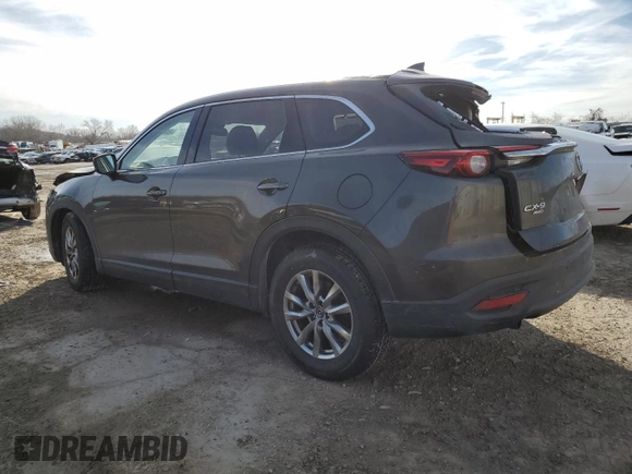 2017 Mazda CX-9 Touring with VIN JM3TCBCYXH0130209, listed as a Copart auction lot 46648605 with 0 mi miles and Salvage Title. Bid and sale history available at carsss.com. Image 2.