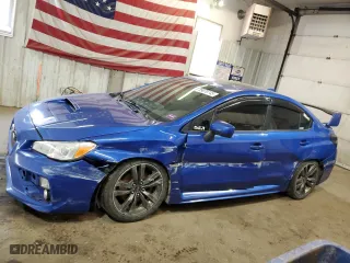 2017 Subaru WRX Premium with VIN JF1VA1E62H9834922, listed as a Copart auction lot 89070745 with 93,671 mi miles and Salvage Title. Bid and sale history available at carsss.com. Image 1.
