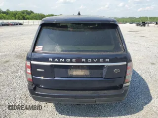 2017 Land Rover Range Rover with VIN SALGS2FE5HA324390, listed as a Copart auction lot 54923095 with 109,116 mi miles and Salvage title. Bid and sale history available at DreamBid. Image 6.