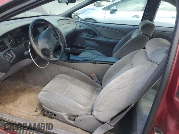 1995 Ford Thunderbird LX with VIN 1FALP6245SH140633, listed as a Copart auction lot 54914685 with 65,451 mi miles and Clean Title. Bid and sale history available at DreamBid. Image 8.