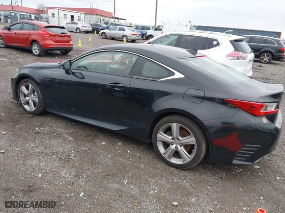 2016 Lexus RC 200t with VIN JTHHA5BC9G5001485, listed as a IAAI auction lot 41578795 with 123,056 mi miles. Bid and sale history available at carsss.com. Image 14.