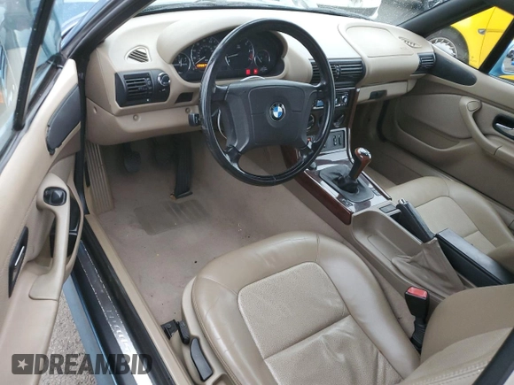 1997 BMW 3 Series 2.8L with VIN 4USCJ3327VLC01938, listed as a Copart auction lot 85553264 with 109,586 mi miles and Salvage Title. Bid and sale history available at carsss.com. Image 8.
