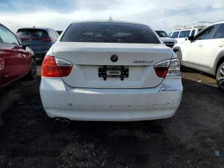 2006 BMW 3 Series 330xi with VIN WBAVD33556KV67236, listed as a Copart auction lot 42151415 with 0 mi miles and Salvage Title. Bid and sale history available at carsss.com. Image 6.