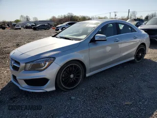 2015 Mercedes-Benz CLA 250 with VIN WDDSJ4GB8FN184304, listed as a Copart auction lot 53331265 with 101,096 mi miles and Salvage Title. Bid and sale history available at DreamBid. Image 1.