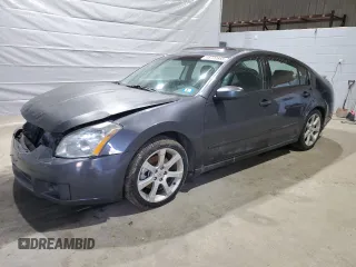 2008 Nissan Maxima 3.5 SL with VIN 1N4BA41EX8C801509, listed as a Copart auction lot 48720855 with 0 mi miles and Salvage Title. Bid and sale history available at carsss.com. Image 1.