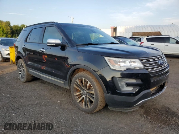 2016 Ford Explorer Platinum z VIN 1FM5K8HT4GGD33408, wystawiony jako Copart lot #65019395 z przebiegiem 193 756 mil mil oraz Czysty tytuł • Clean title. Historia ofert i sprzedaży dostępna na DreamBid. Obrazek 4.