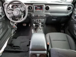 2023 Jeep Gladiator Sport S with VIN 1C6HJTAG9PL572388, listed as a Copart auction lot 53346475 with 11,081 mi miles and Salvage title. Bid and sale history available at DreamBid. Image 8.