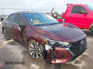 2024 Nissan Sentra SV with VIN 3N1AB8CV7RY330227, listed as a IAAI auction lot 41511992 with 7,852 mi miles and . Bid and sale history available at DreamBid. Image 1.