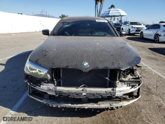 2017 BMW 5 Series 530i with VIN WBAJA5C33HG895276, listed as a Copart auction lot 88411755 with 69,953 mi miles and Salvage Title. Bid and sale history available at carsss.com. Image 5.