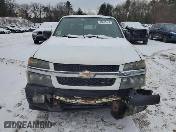 2007 Chevrolet Colorado Work Truck with VIN 1GCDT19EX78130957, listed as a Copart auction lot 85869154 with 141,374 mi miles and Clean Title. Bid and sale history available at carsss.com. Image 5.