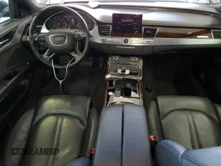 2015 Audi A8 with VIN WAUJGAFD3FN016587, listed as a Copart auction lot 60778904 with 116,818 mi miles and Clean title. Bid and sale history available at DreamBid. Image 8.