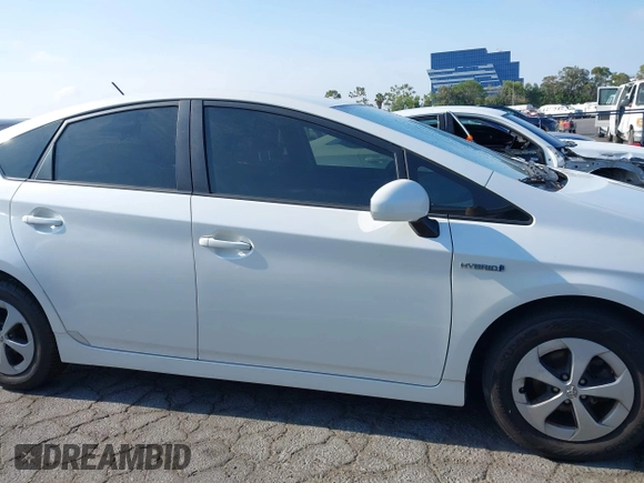 2014 Toyota Prius Four with VIN JTDKN3DU3E0367913, listed as a IAAI auction lot 42768446 with 167,408 mi miles and . Bid and sale history available at DreamBid. Image 13.
