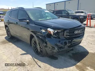 2020 GMC Terrain SLE with VIN 3GKALMEV3LL279737, listed as a Copart auction lot 58199515 with 55,947 mi miles and Salvage title. Bid and sale history available at DreamBid. Image 14.