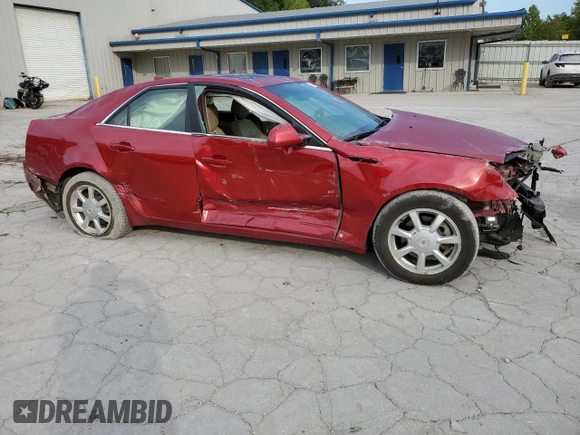 2009 Cadillac CTS AWD w/1SB with VIN 1G6DS57V490127845, listed as a Copart auction lot 71753964 with 52,494 mi miles and Salvage Title. Bid and sale history available at carsss.com. Image 4.