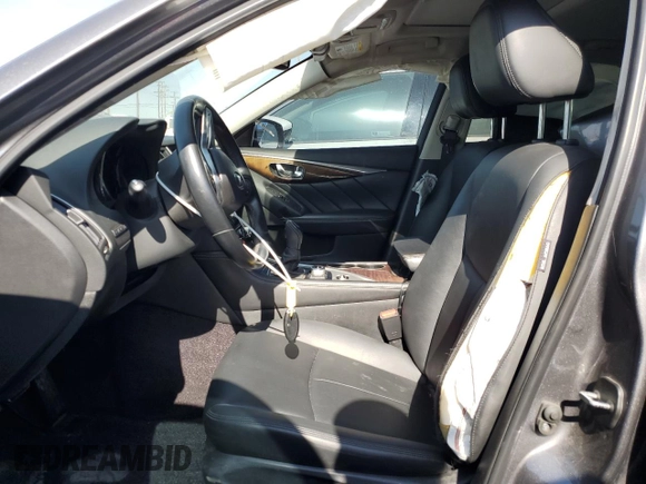 2019 Infiniti Q50 Luxe z VIN JN1EV7AP4KM514928, wystawiony jako Copart lot #56694755 z przebiegiem 63 705 mil mil oraz Szkoda całkowita • Salvage title. Historia ofert i sprzedaży dostępna na DreamBid. Obrazek 7.