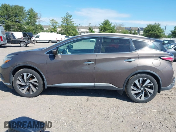 2015 Nissan Murano SL with VIN 5N1AZ2MH7FN271151, listed as a IAAI auction lot 42227107 with 94,211 mi miles and . Bid and sale history available at DreamBid. Image 14.