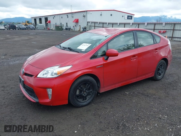 2012 Toyota Prius One with VIN JTDKN3DU9C5480961, listed as a IAAI auction lot 42147741 with 165,921 mi miles. Bid and sale history available at carsss.com. Image 18.