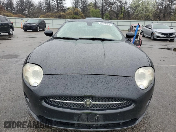 2007 Jaguar XK with VIN SAJDA44B175B00756, listed as a Copart auction lot 55358185 with 104,282 mi miles and Clean Title. Bid and sale history available at DreamBid. Image 5.
