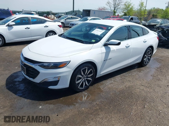 2024 Chevrolet Malibu RS with VIN 1G1ZG5ST4RF137453, listed as a IAAI auction lot 42063825 with 3,155 mi miles and . Bid and sale history available at carsss.com. Image 17.