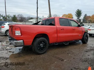2022 Ram 1500 Big Horn with VIN 1C6SRFMT5NN303332, listed as a Copart auction lot 81687224 with Not provided miles and Salvage title. Bid and sale history available at DreamBid. Image 3.