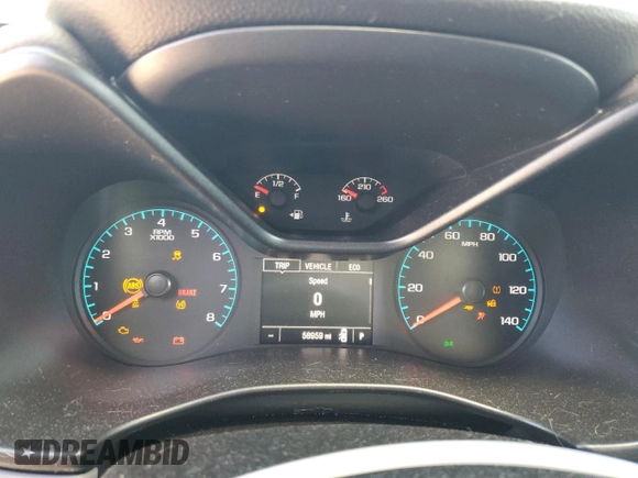 2016 Chevrolet Colorado 2WD WT with VIN 1GCHSBE32G1193879, listed as a Copart auction lot 76159404 with 58,959 mi miles and Non Repairable. Bid and sale history available at DreamBid. Image 9.