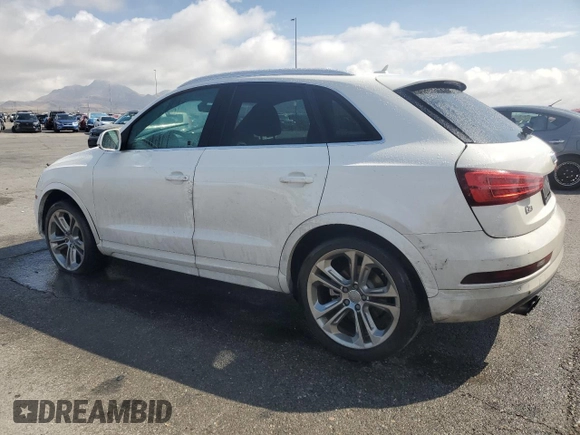 2016 Audi Q3 Premium Plus with VIN WA1BFCFS0GR015180, listed as a Copart auction lot 55666165 with 117,847 mi miles and Clean title. Bid and sale history available at DreamBid. Image 2.