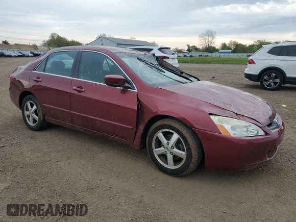 2005 Honda Accord EX z VIN 1HGCM56715A176478, wystawiony jako Copart lot #55135925 z przebiegiem 119 306 mil mil oraz Szkody całkowita. Historia ofert i sprzedaży dostępna na DreamBid. Obrazek 4.