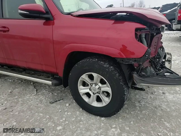 2022 Toyota 4Runner SR5 Premium with VIN JTENU5JR1N6013456, listed as a Copart auction lot 83526424 with 0 mi miles and Salvage Title. Bid and sale history available at carsss.com. Image 11.