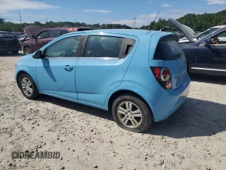 2014 Chevrolet Sonic LT with VIN 1G1JC6SBXE4155113, listed as a Copart auction lot 60866464 with 99,695 mi miles and Salvage Title. Bid and sale history available at carsss.com. Image 2.