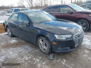 2017 Audi A4 Premium with VIN WAUANAF40HN051242, listed as a IAAI auction lot 41367283 with 95,587 mi miles. Bid and sale history available at carsss.com. Image 1.