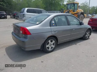 2005 Honda Civic EX z VIN 2HGES26795H559101, wystawiony jako IAAI lot #42306304 z przebiegiem 136 982 mil mil oraz . Historia ofert i sprzedaży dostępna na DreamBid. Obrazek 4.