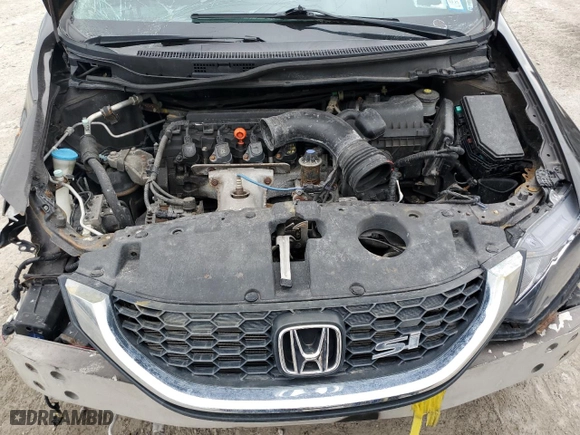 2013 Honda Civic Sdn LX with VIN 2HGFB2F50DH563894, listed as a Copart auction lot 53614065 with 0 mi miles and Clean Title. Bid and sale history available at carsss.com. Image 11.