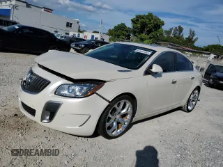 2013 Buick Regal GS with VIN 2G4GV5GV6D9156274, listed as a Copart auction lot 47022445 with 76,086 mi miles and Salvage Title. Bid and sale history available at carsss.com. Image 1.