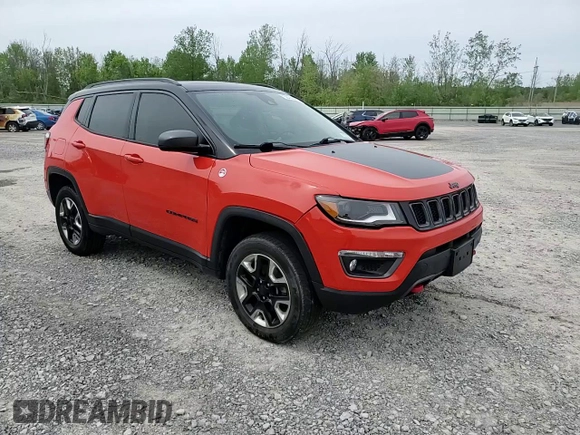 2017 Jeep Compass Trailhawk z VIN 3C4NJDDB4HT640927, wystawiony jako Copart lot #58468415 z przebiegiem 112 583 mil mil oraz Szkoda całkowita • Salvage title. Historia ofert i sprzedaży dostępna na DreamBid. Obrazek 14.