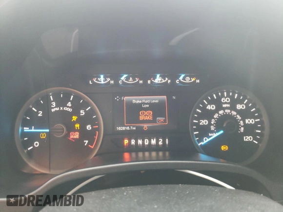 2017 Ford F-150 XL с VIN 1FTEW1CP6HFC78879, выставлен на аукционе Copart как лот 58941345 с пробегом 162 816 миль миль и Списание • Salvage title. История ставок и продаж доступна на DreamBid. Изображение 9.