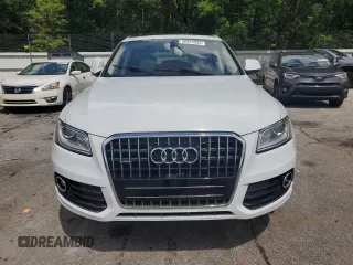 2015 Audi Q5 Premium Plus with VIN WA1LFAFPXFA093161, listed as a Copart auction lot 56824935 with 124,365 mi miles and Clean title. Bid and sale history available at DreamBid. Image 5.