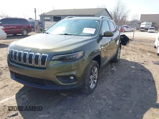 2019 Jeep Cherokee Latitude Plus with VIN 1C4PJMLB8KD146917, listed as a IAAI auction lot 41764434 with 108,104 mi miles and . Bid and sale history available at carsss.com. Image 17.