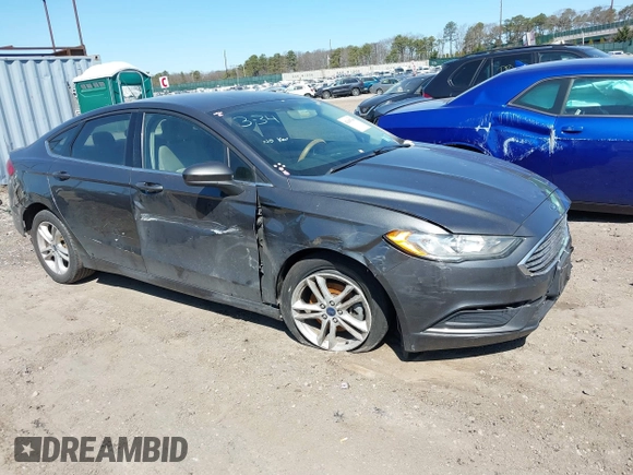 2018 Ford Fusion SE z VIN 3FA6P0H74JR233829, wystawiony jako IAAI lot #42049766 z przebiegiem 120 370 mil mil oraz . Historia ofert i sprzedaży dostępna na DreamBid. Obrazek 1.