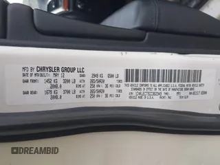 2012 Jeep Grand Cherokee Overland with VIN 1C4RJECT5CC362349, listed as a IAAI auction lot 41760221 with 218,350 mi miles. Bid and sale history available at carsss.com. Image 9.