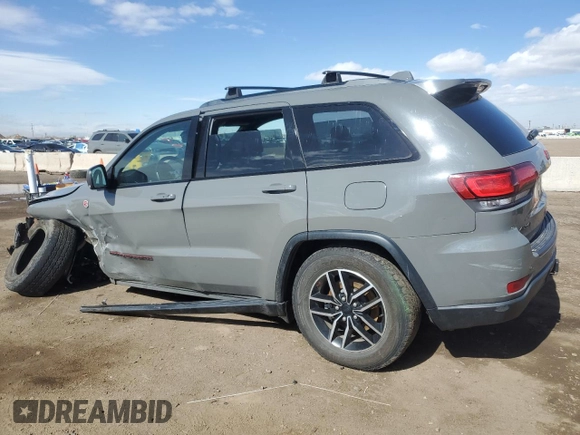2021 Jeep Grand Cherokee Trailhawk with VIN 1C4RJFLG0MC670068, listed as a Copart auction lot 47838545 with 48,433 mi miles and Salvage Title. Bid and sale history available at carsss.com. Image 2.