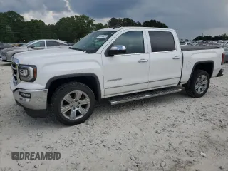 2018 GMC Sierra 1500 SLT with VIN 3GTP1NEC3JG454994, listed as a Copart auction lot 53893735 with 101,597 mi miles and Salvage title. Bid and sale history available at DreamBid. Image 1.