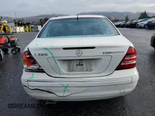 2005 Mercedes-Benz C 230 Kompressor with VIN WDBRF40J75F592134, listed as a Copart auction lot 84874144 with 168,489 mi miles and Non repairable. Bid and sale history available at DreamBid. Image 6.