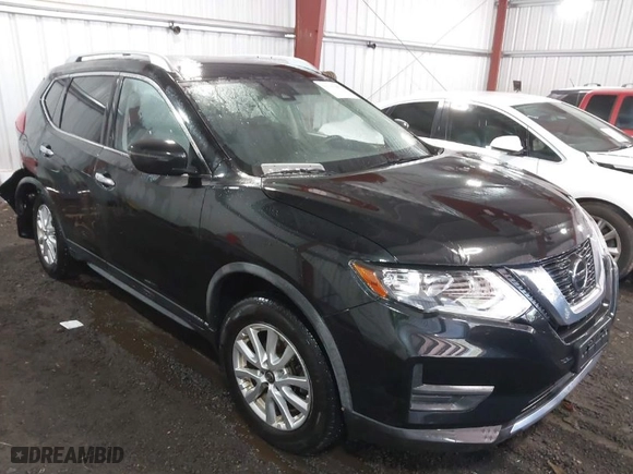2020 Nissan Rogue SV with VIN JN8AT2MV9LW114839, listed as a IAAI auction lot 41701983 with 55,836 mi miles. Bid and sale history available at carsss.com. Image 1.