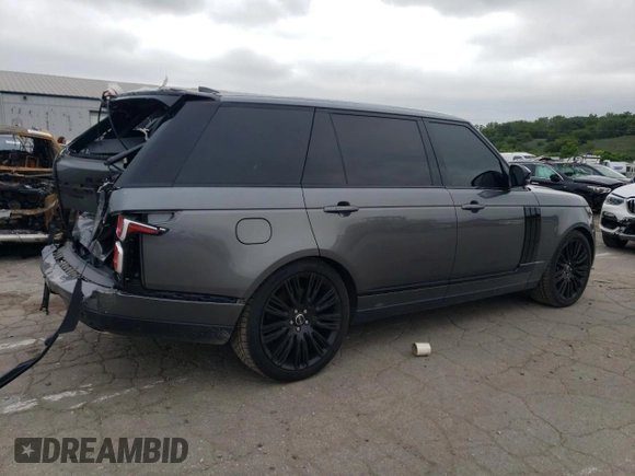 2019 Land Rover Range Rover z VIN SALGS5RE6KA548465, wystawiony jako Copart lot #66166074 z przebiegiem 43 174 mil mil oraz Szkoda całkowita • Salvage title. Historia ofert i sprzedaży dostępna na DreamBid. Obrazek 3.