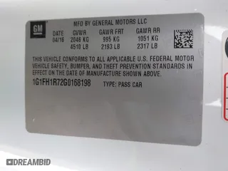 2016 Chevrolet Camaro 2SS with VIN 1G1FH1R72G0168198, listed as a IAAI auction lot 41784155 with 84,146 mi miles. Bid and sale history available at carsss.com. Image 9.